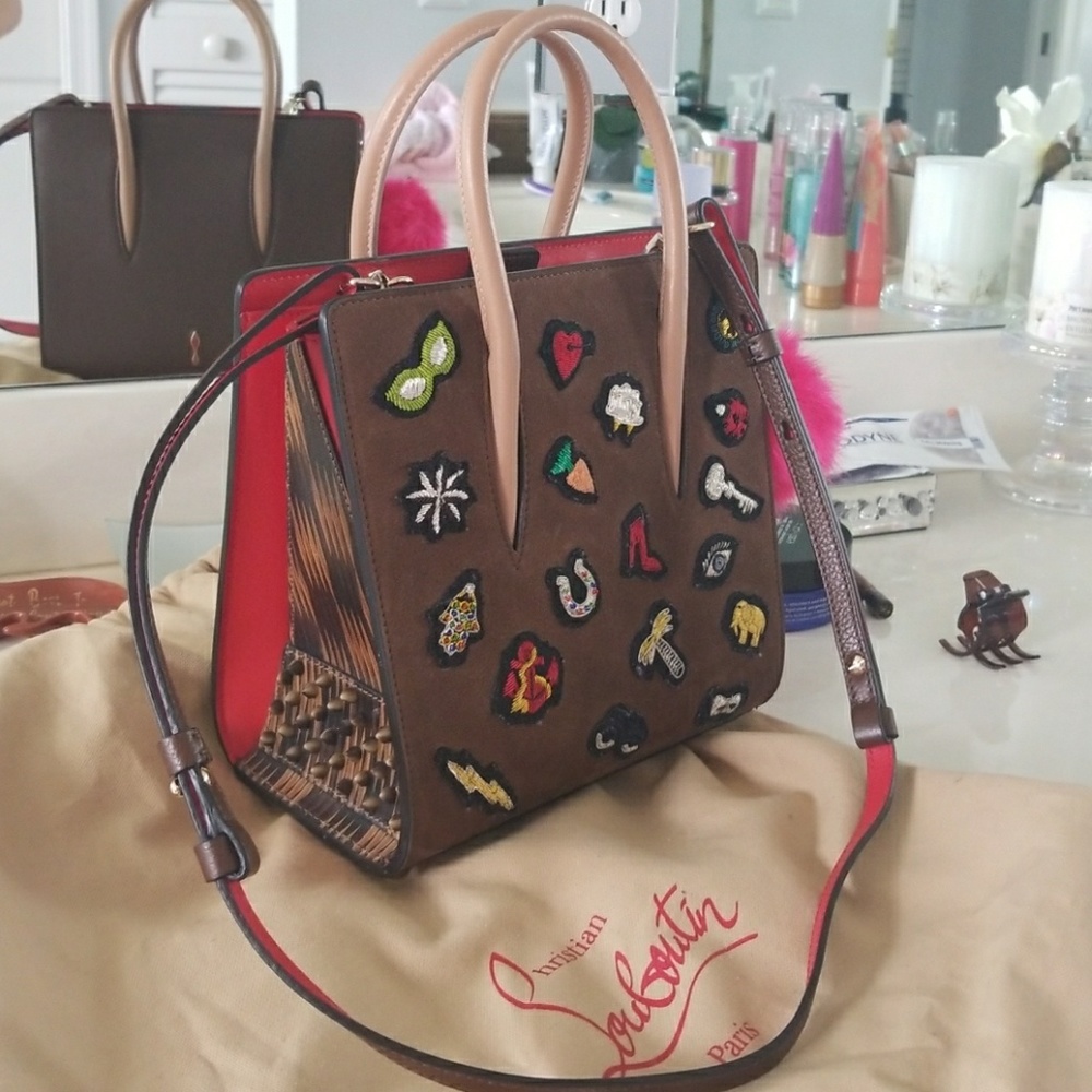 💓 Christian Louboutin Paloma Leo tote